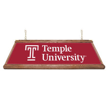 Load image into Gallery viewer, Temple Owls: Premium Wood Pool Table Light - The Fan-Brand
