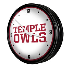 Load image into Gallery viewer, Temple Owls: Retro Lighted Wall Clock - The Fan-Brand