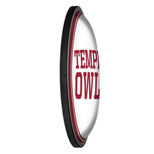 Load image into Gallery viewer, Temple Owls: Round Slimline Lighted Wall Sign - The Fan-Brand