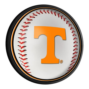 Tennessee Volunteers: Baseball - Slimline Lighted Wall Sign - The Fan-Brand