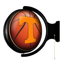 Load image into Gallery viewer, Tennessee Volunteers: Basketball - Original Round Rotating Lighted Wall Sign - The Fan-Brand