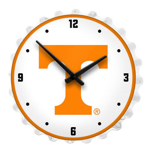 Tennessee Volunteers: Bottle Cap Lighted Wall Clock - The Fan-Brand