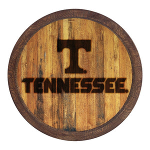 Tennessee Volunteers: Branded "Faux" Barrel Top Sign - The Fan-Brand