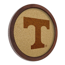 Load image into Gallery viewer, Tennessee Volunteers: &quot;Faux&quot; Barrel Framed Cork Board - The Fan-Brand