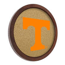 Load image into Gallery viewer, Tennessee Volunteers: &quot;Faux&quot; Barrel Framed Cork Board - The Fan-Brand