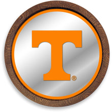 Load image into Gallery viewer, Tennessee Volunteers: &quot;Faux&quot; Barrel Top Mirrored Wall Sign - The Fan-Brand