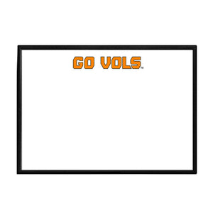 Tennessee Volunteers: Go Vols - Framed Dry Erase Wall Sign - The Fan-Brand