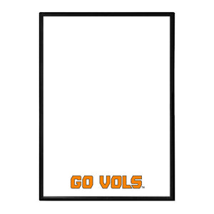 Tennessee Volunteers: Go Vols - Framed Dry Erase Wall Sign - The Fan-Brand