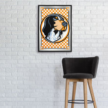 Load image into Gallery viewer, Tennessee Volunteers: Mascot Team Spirit - Framed Mirrored Wall Sign - The Fan-Brand