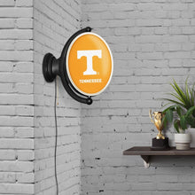 Load image into Gallery viewer, Tennessee Volunteers: Original Oval Rotating Lighted Wall Sign - The Fan-Brand