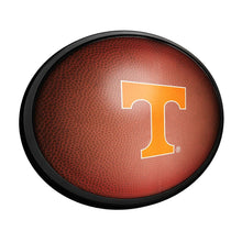 Load image into Gallery viewer, Tennessee Volunteers: Pigskin - Oval Slimline Lighted Wall Sign - The Fan-Brand