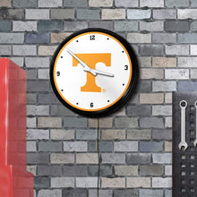 Load image into Gallery viewer, Tennessee Volunteers: Retro Lighted Wall Clock - The Fan-Brand