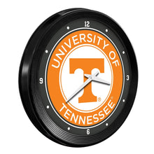 Load image into Gallery viewer, Tennessee Volunteers: Ribbed Frame Wall Clock - The Fan-Brand