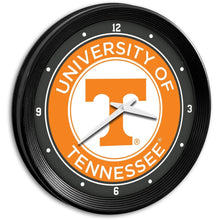 Load image into Gallery viewer, Tennessee Volunteers: Ribbed Frame Wall Clock - The Fan-Brand