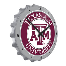 Load image into Gallery viewer, Texas A&amp;M Aggies: Bottle Cap Wall Clock - The Fan-Brand