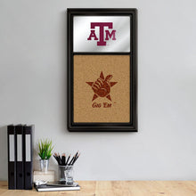 Load image into Gallery viewer, Texas A&amp;M Aggies: Dual Logo - Mirrored Cork Note Board - The Fan-Brand