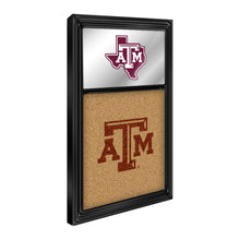 Load image into Gallery viewer, Texas A&amp;M Aggies: Dual Logo - Mirrored Cork Note Board - The Fan-Brand