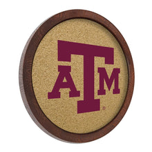 Load image into Gallery viewer, Texas A&amp;M Aggies: &quot;Faux&quot; Barrel Framed Cork Board - The Fan-Brand