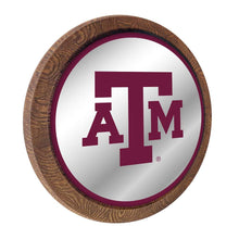 Load image into Gallery viewer, Texas A&amp;M Aggies: &quot;Faux&quot; Barrel Top Mirrored Wall Sign - The Fan-Brand