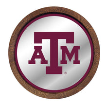 Load image into Gallery viewer, Texas A&amp;M Aggies: &quot;Faux&quot; Barrel Top Mirrored Wall Sign - The Fan-Brand