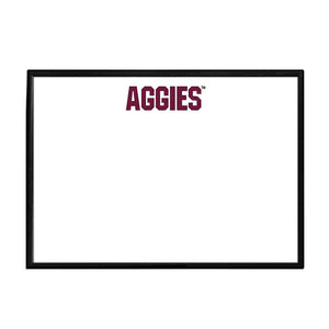 Texas A&M Aggies: Framed Dry Erase Wall Sign - The Fan-Brand