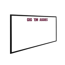 Load image into Gallery viewer, Texas A&amp;M Aggies: Gig Em&#39; Aggies - Framed Dry Erase Wall Sign - The Fan-Brand