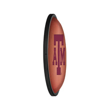 Load image into Gallery viewer, Texas A&amp;M Aggies: Pigskin - Oval Slimline Lighted Wall Sign - The Fan-Brand