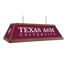 Load image into Gallery viewer, Texas A&amp;M Aggies: Premium Wood Pool Table Light - The Fan-Brand