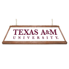 Load image into Gallery viewer, Texas A&amp;M Aggies: Premium Wood Pool Table Light - The Fan-Brand