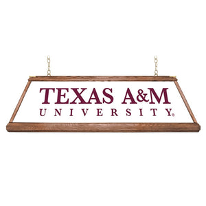 Texas A&M Aggies: Premium Wood Pool Table Light - The Fan-Brand