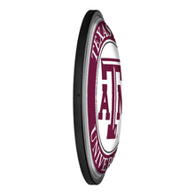 Load image into Gallery viewer, Texas A&amp;M Aggies: Round Slimline Lighted Wall Sign - The Fan-Brand