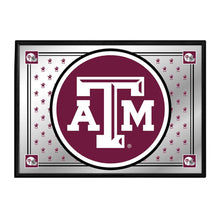 Load image into Gallery viewer, Texas A&amp;M Aggies: Team Spirit - Framed Mirrored Wall Sign - The Fan-Brand