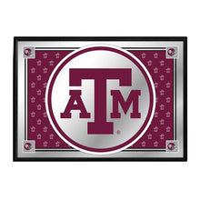 Load image into Gallery viewer, Texas A&amp;M Aggies: Team Spirit - Framed Mirrored Wall Sign - The Fan-Brand