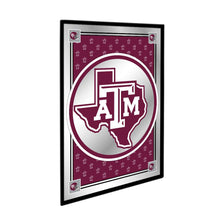 Load image into Gallery viewer, Texas A&amp;M Aggies: Team Spirit, Texas - Framed Mirrored Wall Sign - The Fan-Brand