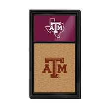 Load image into Gallery viewer, Texas A&amp;M Aggies: Texas, Dual Logo - Cork Note Board - The Fan-Brand