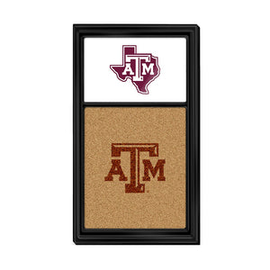 Texas A&M Aggies: Texas, Dual Logo - Cork Note Board - The Fan-Brand