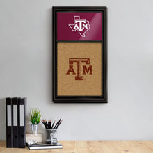 Load image into Gallery viewer, Texas A&amp;M Aggies: Texas, Dual Logo - Cork Note Board - The Fan-Brand