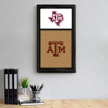 Load image into Gallery viewer, Texas A&amp;M Aggies: Texas, Dual Logo - Cork Note Board - The Fan-Brand