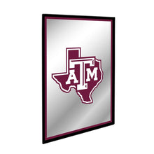 Load image into Gallery viewer, Texas A&amp;M Aggies: Texas - Framed Mirrored Wall Sign - The Fan-Brand