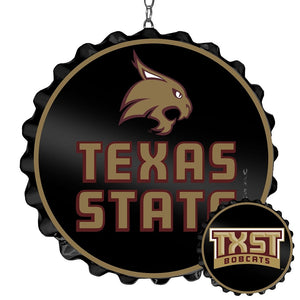 Texas State Bobcats: Bottle Cap Dangler - The Fan-Brand