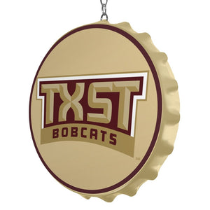 Texas State Bobcats: Bottle Cap Dangler - The Fan-Brand