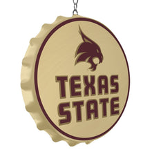 Load image into Gallery viewer, Texas State Bobcats: Bottle Cap Dangler - The Fan-Brand