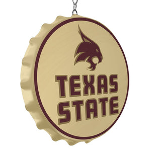 Texas State Bobcats: Bottle Cap Dangler - The Fan-Brand