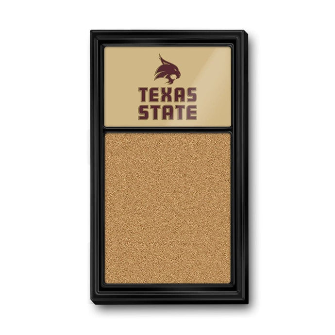 Texas State Bobcats: Cork Note Board - The Fan-Brand