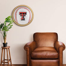 Load image into Gallery viewer, Texas Tech Red Raiders: Baseball - &quot;Faux&quot; Barrel Frame Sign - The Fan-Brand