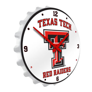 Texas Tech Red Raiders: Bottle Cap Wall Clock - The Fan-Brand