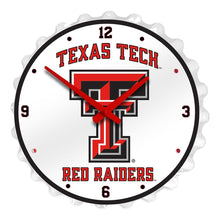 Load image into Gallery viewer, Texas Tech Red Raiders: Bottle Cap Wall Clock - The Fan-Brand