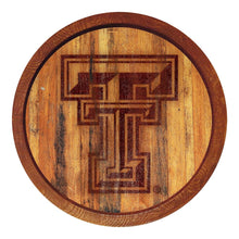 Load image into Gallery viewer, Texas Tech Red Raiders: Branded &quot;Faux&quot; Barrel Top Sign - The Fan-Brand