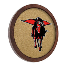 Load image into Gallery viewer, Texas Tech Red Raiders: &quot;Faux&quot; Barrel Framed Cork Board - The Fan-Brand