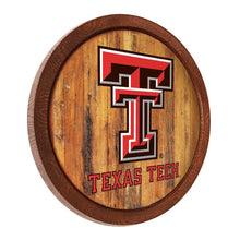 Load image into Gallery viewer, Texas Tech Red Raiders: &quot;Faux&quot; Barrel Top Sign - The Fan-Brand